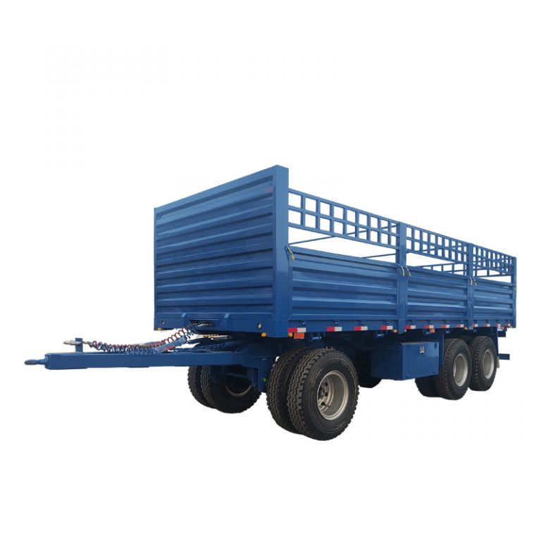 全掛倉(cāng)欄半掛車(chē)